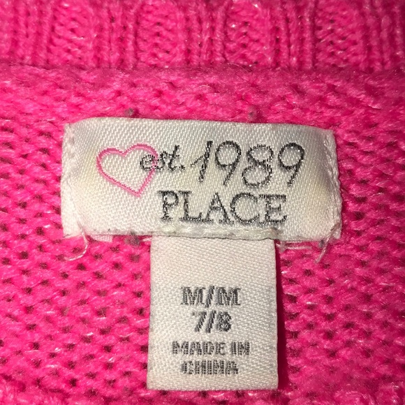 Girls Children’s Place knitted sweater - Picture 3 of 3